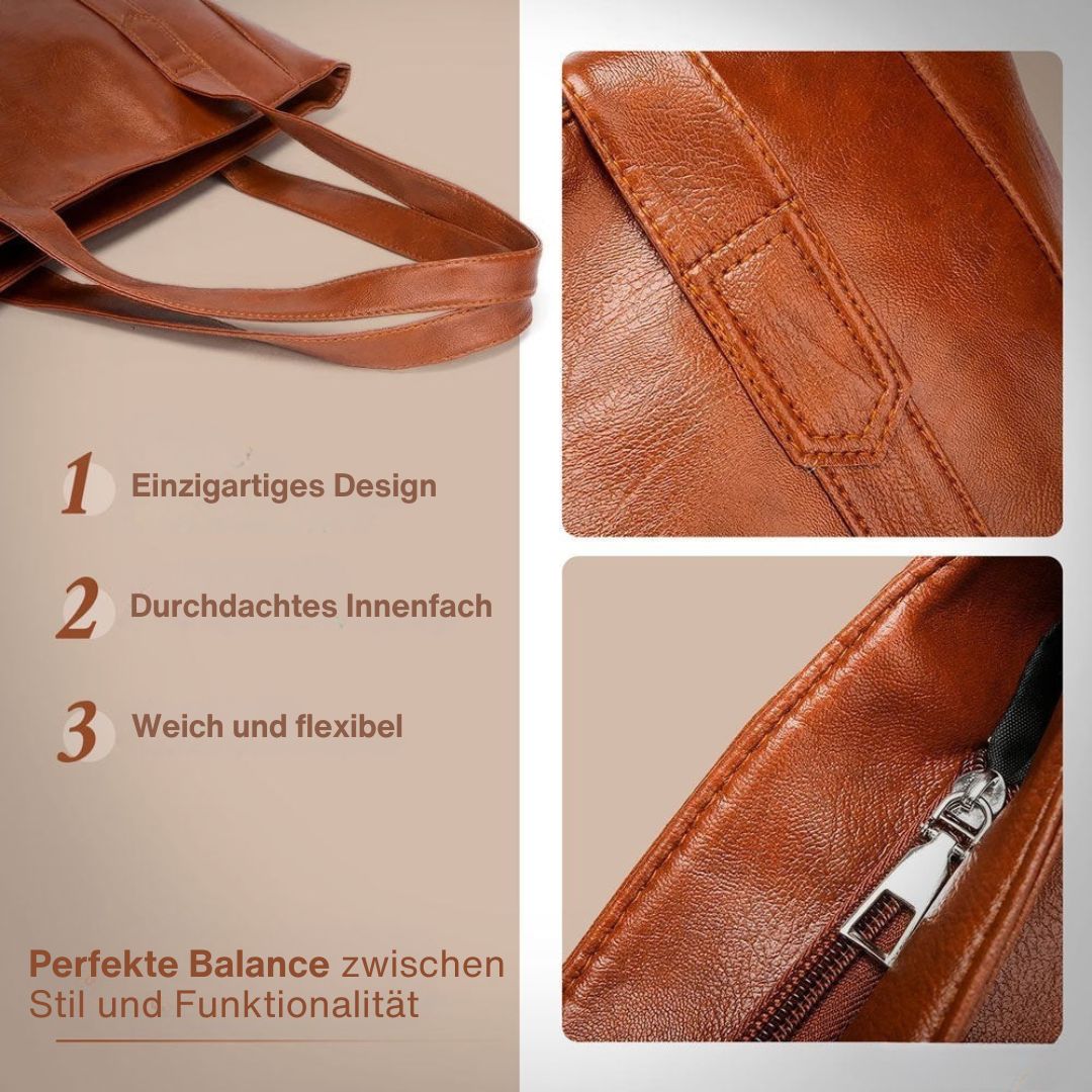 Klara - Sac à bandoulière classique en cuir