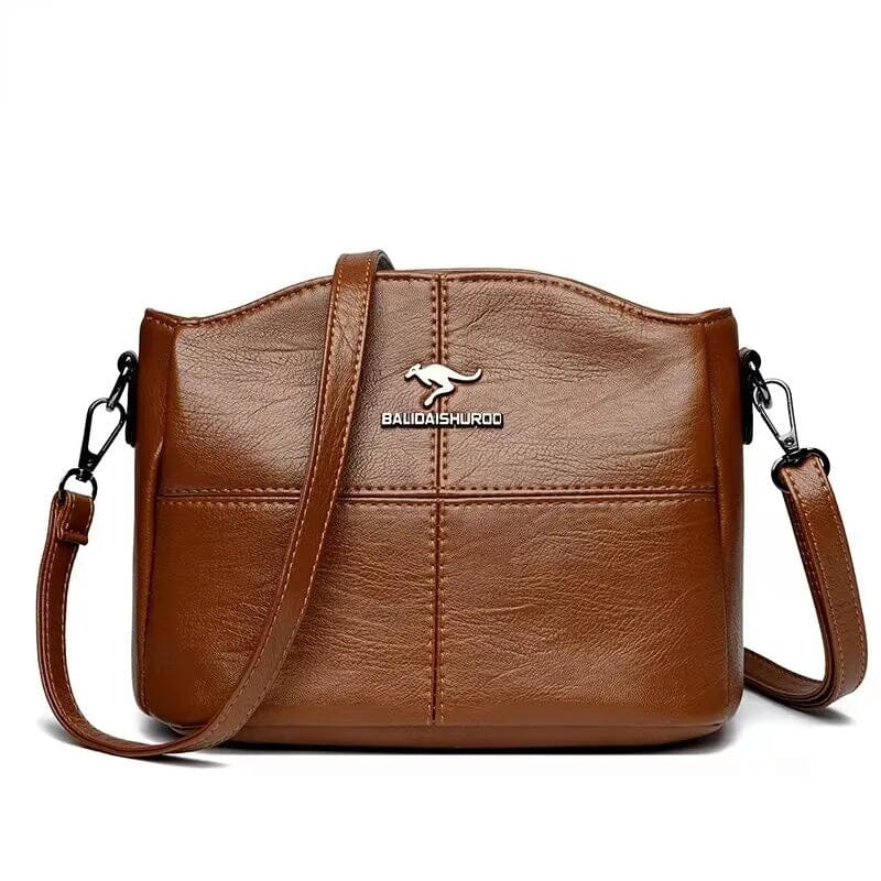 Sac à bandoulière pour dames en cuir vegan