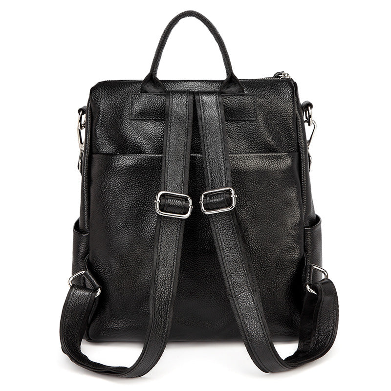 Sac à Dos de Voyage à Motif Croco en Cuir pour Femme