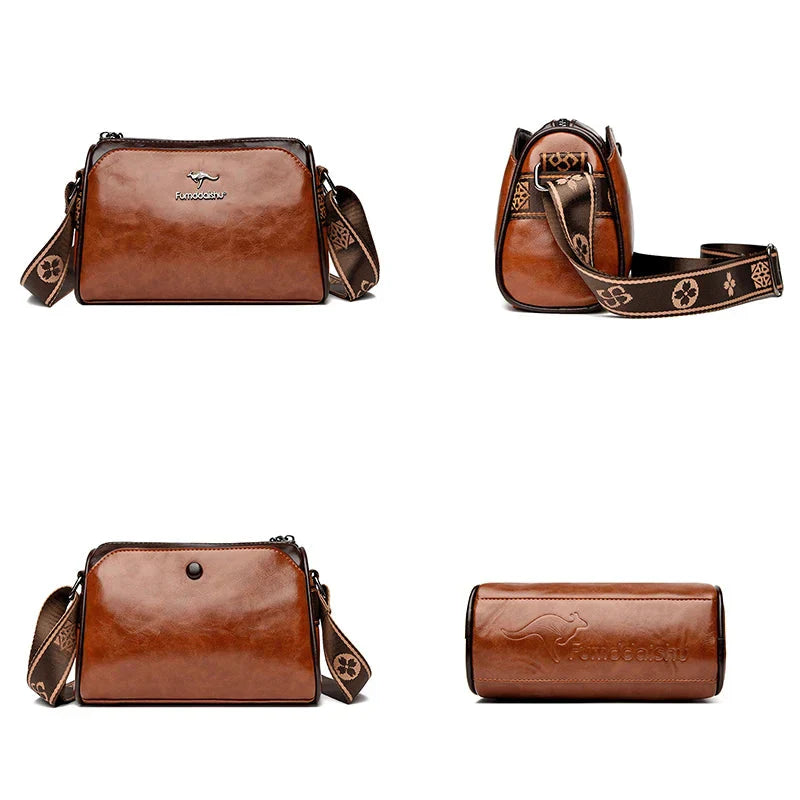 Sac à bandoulière élégant avec large bandoulière – Confort et mode en un