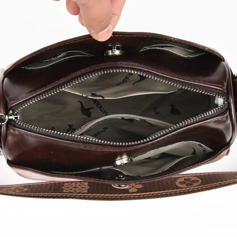 Sac à bandoulière élégant avec large bandoulière – Confort et mode en un