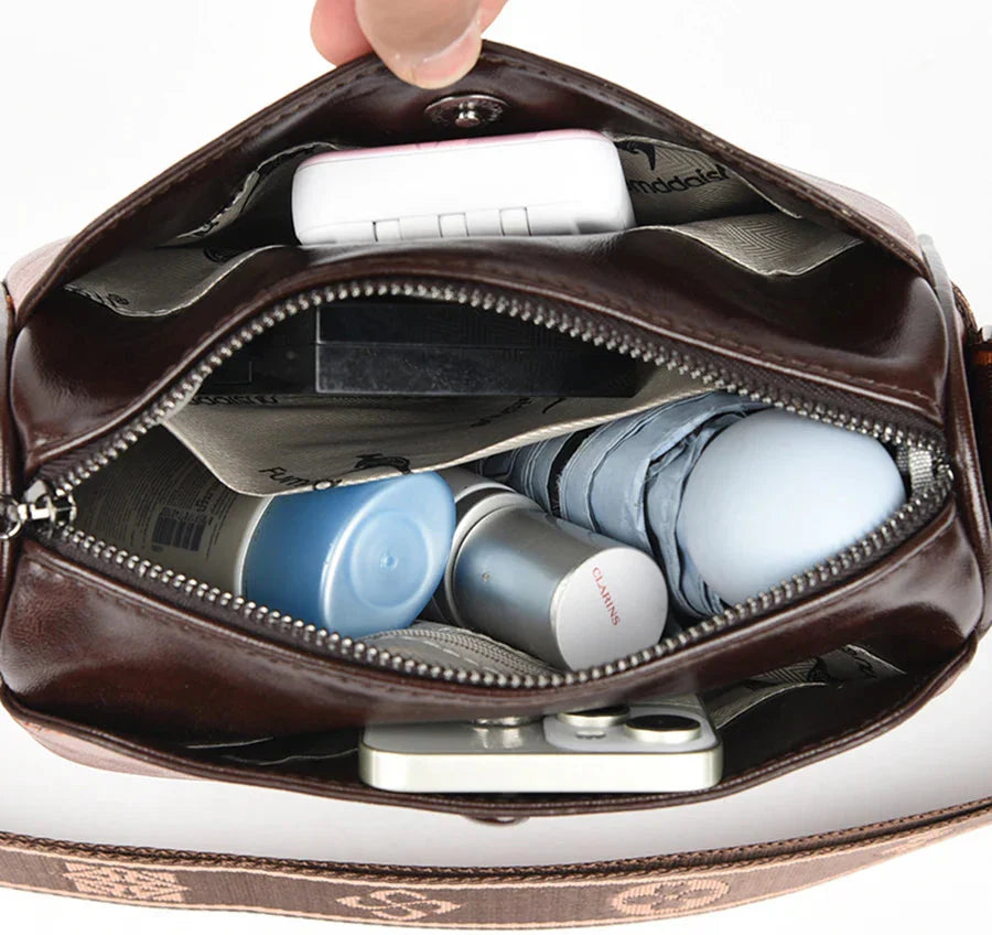 Sac à bandoulière élégant avec large bandoulière – Confort et mode en un