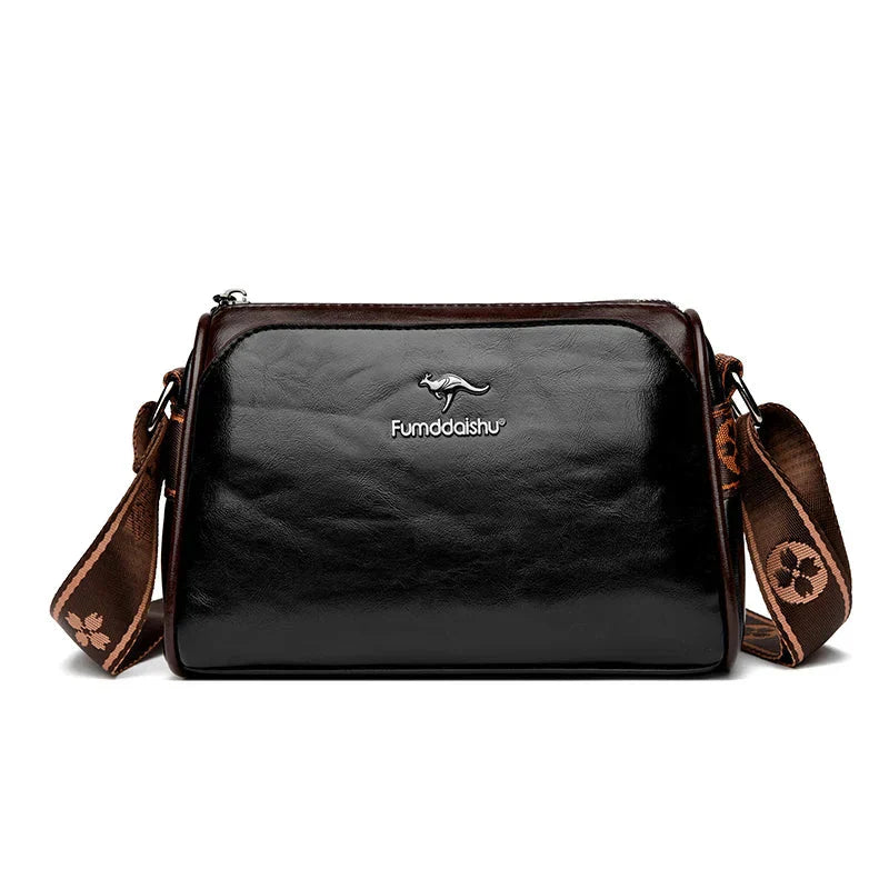 Sac à bandoulière élégant avec large bandoulière – Confort et mode en un