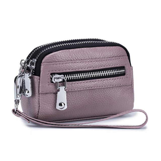 Porte-monnaie Petit en Cuir et Multipoches