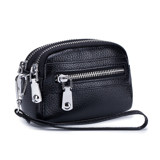 Porte-monnaie Petit en Cuir et Multipoches