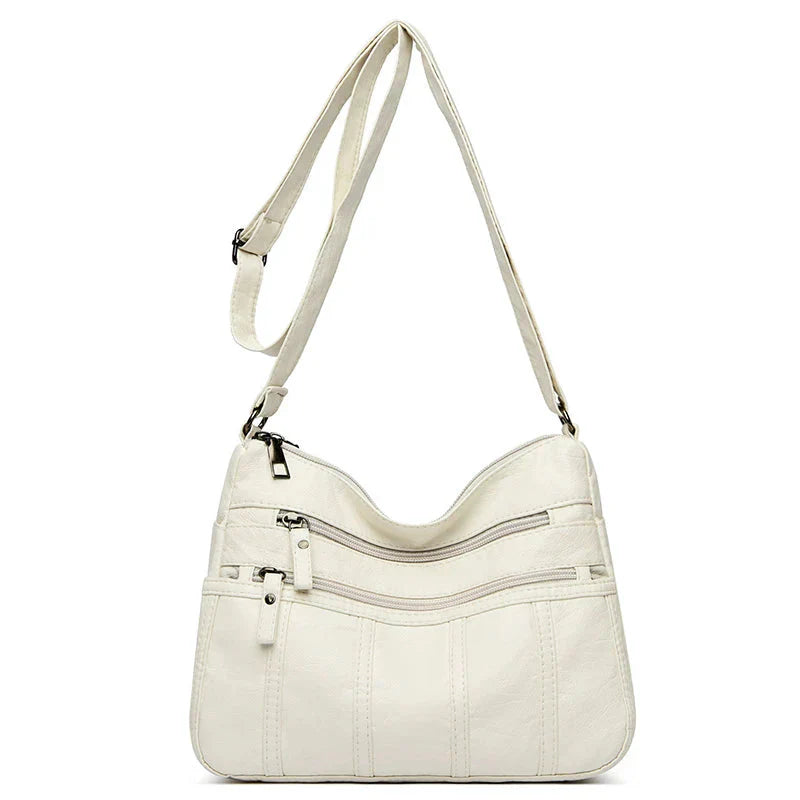 Sac à bandoulière pour femmes en cuir souple – léger et élégant