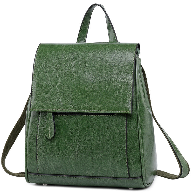 Sac à Dos et Porté Épaule Simple à Rabat pour Femme