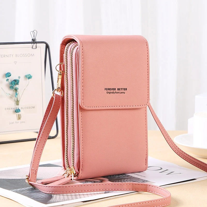 Sacoche Femme Bandouliére Multifonctions en Cuir