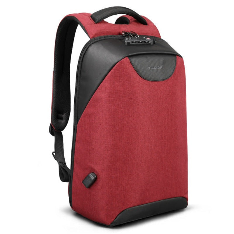 Sac Ordinateur 15 Pouces à Portés Dos Antivol pour Homme