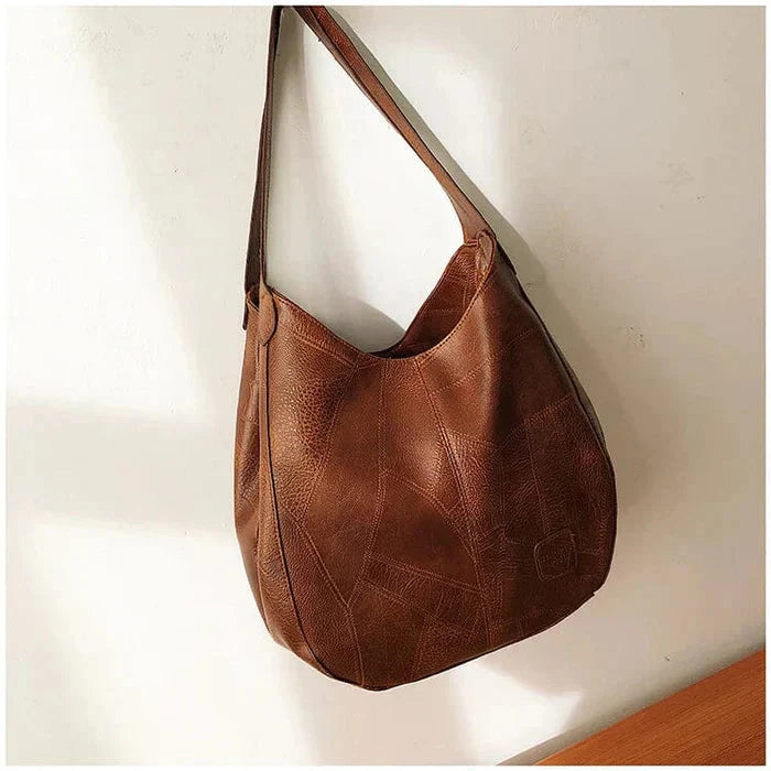 Grand sac à main en cuir pour femmes – modèle élégant et spacieux