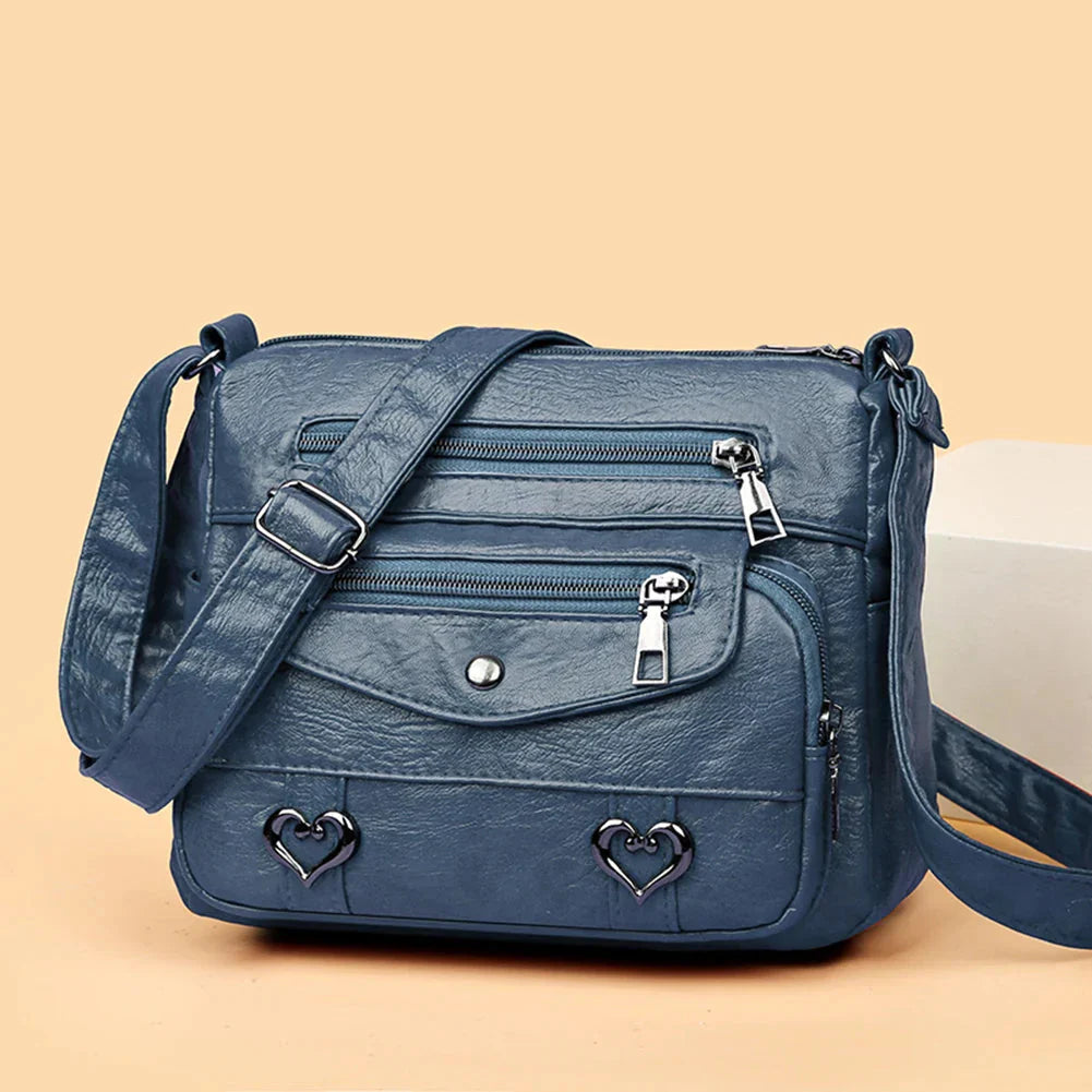 Sac Crossbody Vintage Élégant – Pratique & Charmant