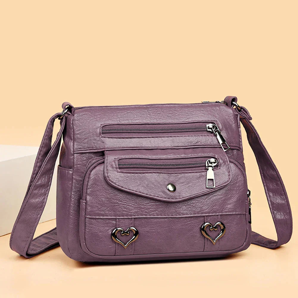 Sac Crossbody Vintage Élégant – Pratique & Charmant