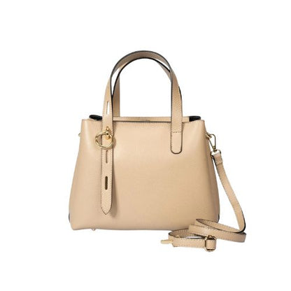 Sac à bandoulière en cuir italien élégant de taille moyenne - stylé et polyvalent