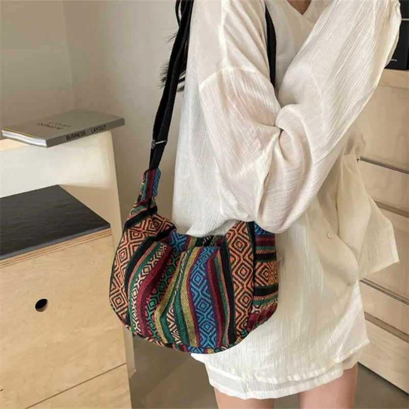 Sac à Bandoulière Artistique avec Caractère