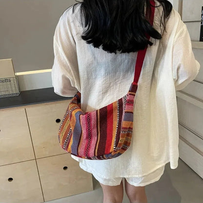 Sac à Bandoulière Artistique avec Caractère
