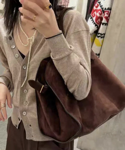 Sac en Suède avec Forme Classique