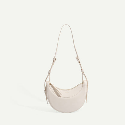 Sac à bandoulière en forme de demi-lune – Moderne, Minimaliste & Chic sans Effort