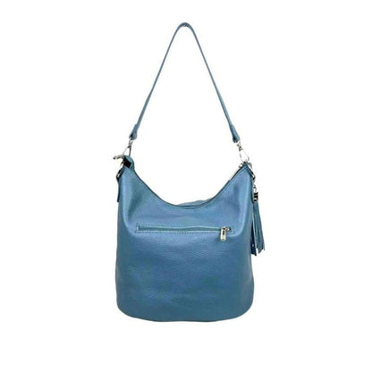 Sac à bandoulière en cuir italien pour femmes - sac de shopping pratique