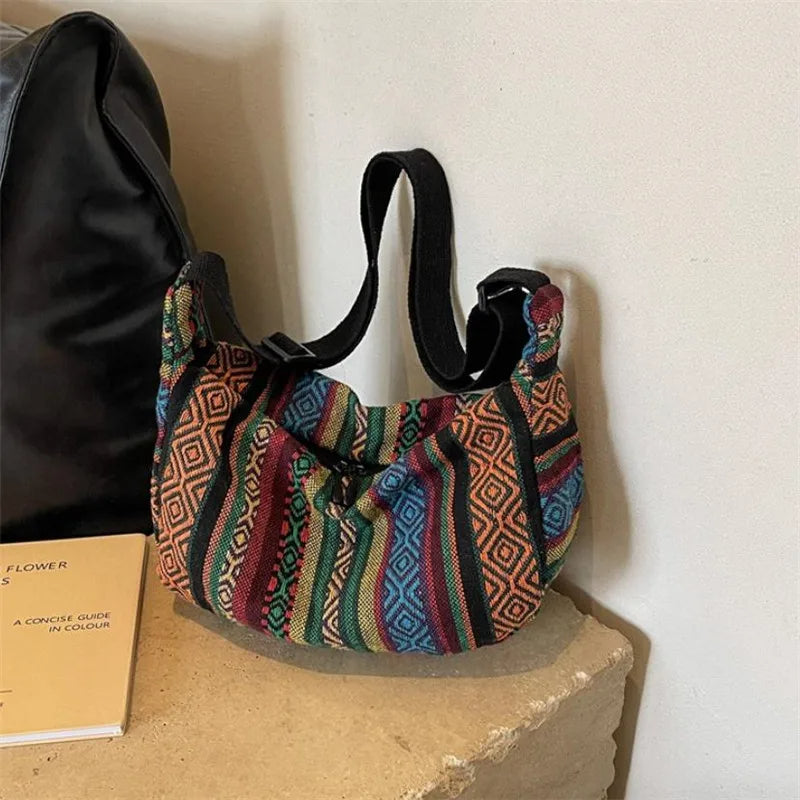 Sac à Bandoulière Artistique avec Caractère