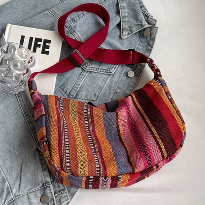 Sac à Bandoulière Artistique avec Caractère