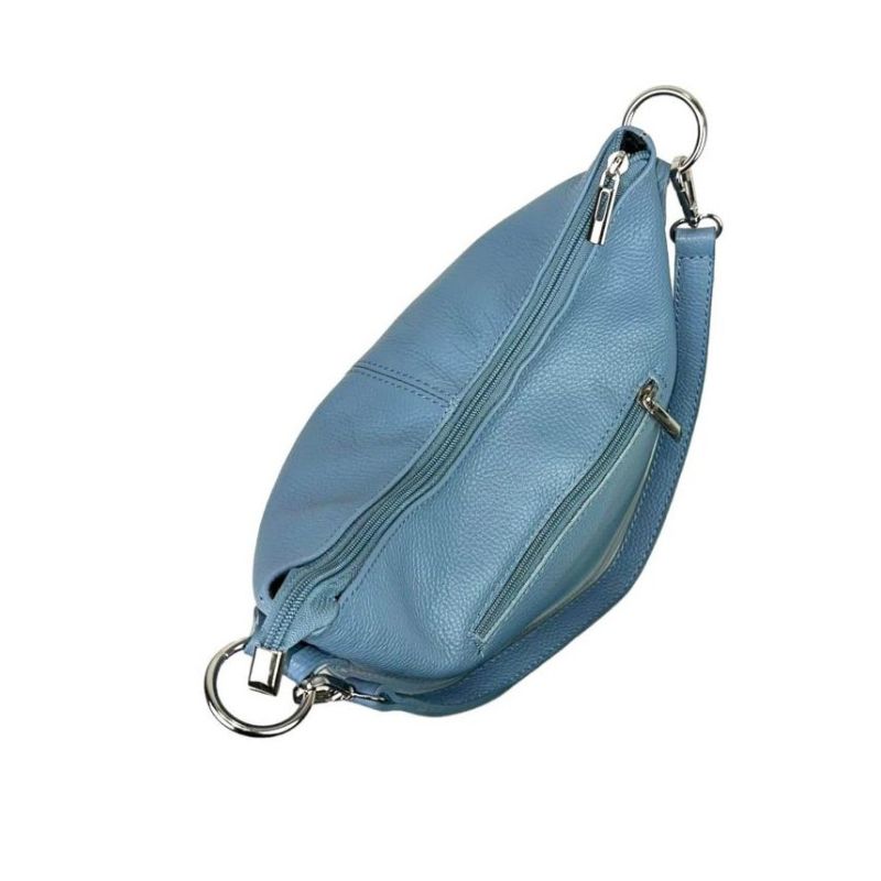 Sac à bandoulière en cuir italien pour femmes - sac de shopping pratique