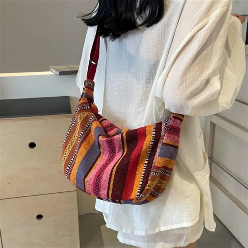 Sac à Bandoulière Artistique avec Caractère