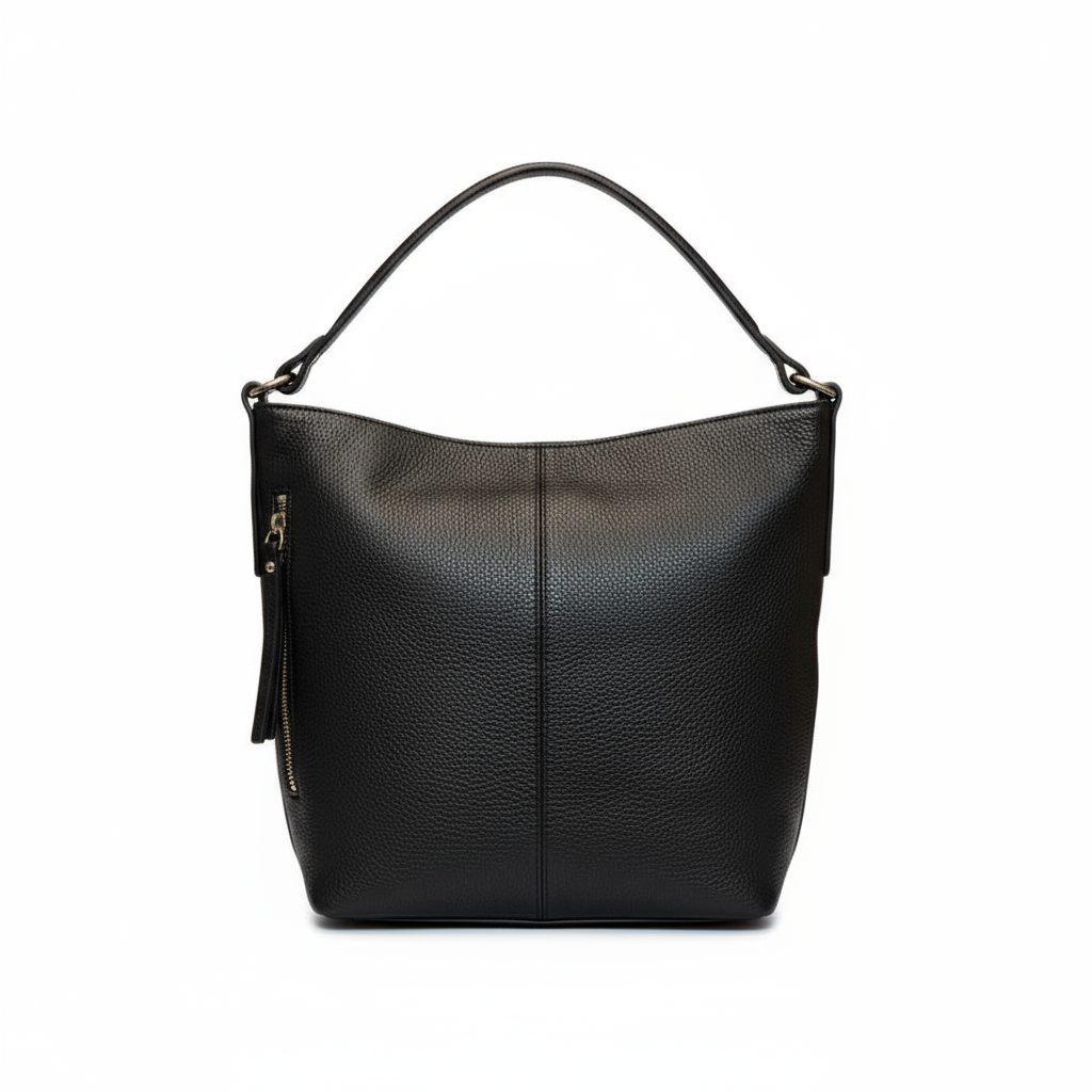 Sac à main en cuir pour femmes avec poche latérale et poignées pour le quotidien et le bureau