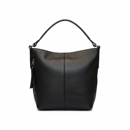 Sac à main en cuir pour femmes avec poche latérale et poignées pour le quotidien et le bureau
