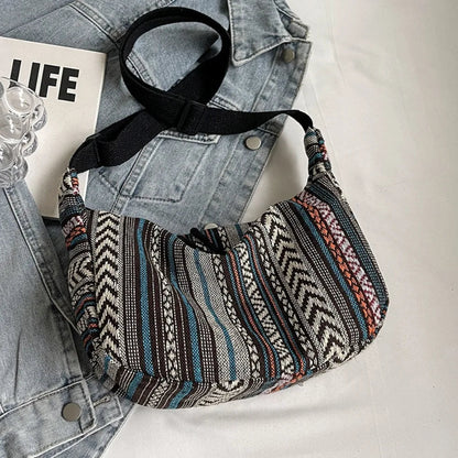 Sac à Bandoulière Artistique avec Caractère