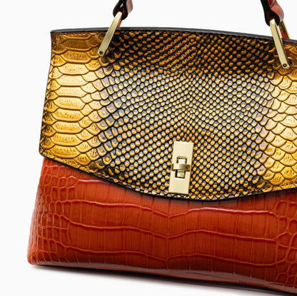 Sac à main Solenne Croco