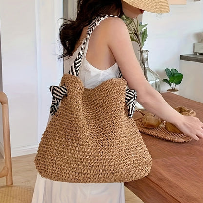 Sac de Plage Boho Chic – Ludique, Léger & Indéniablement Élégant