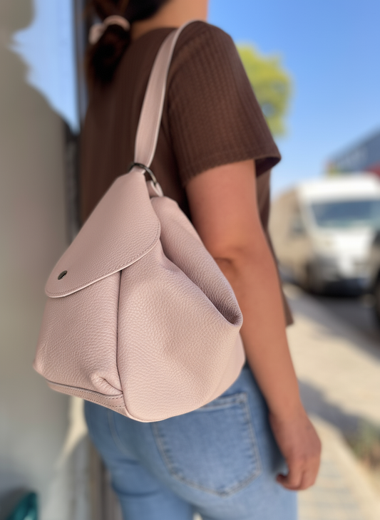 Sac à main pour femmes avec fonction de sac à dos et poche cachée