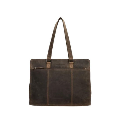 Sac en cuir pour homme 15 pouces - Mallette avec grand espace de rangement