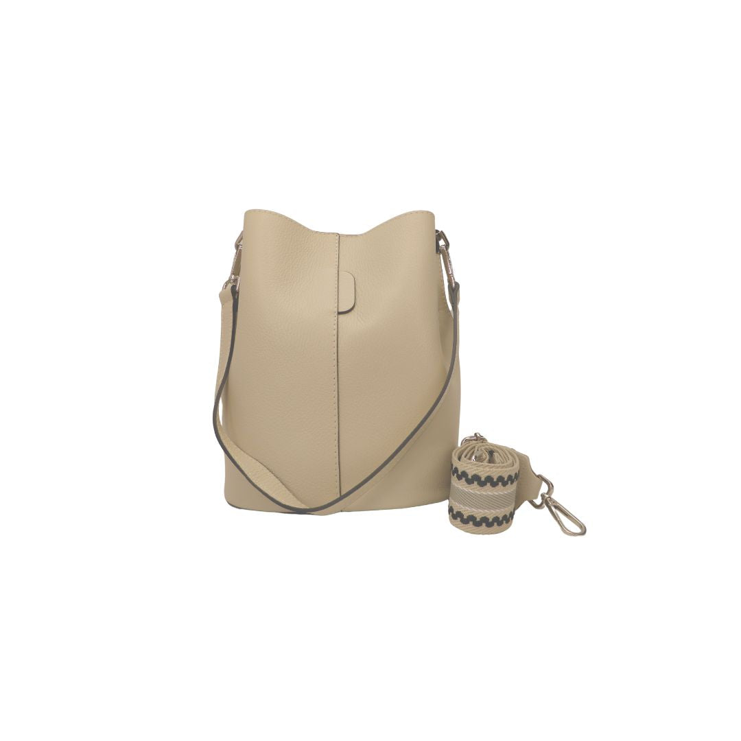 Sac à main en cuir pour femmes de taille moyenne - Sac de shopping