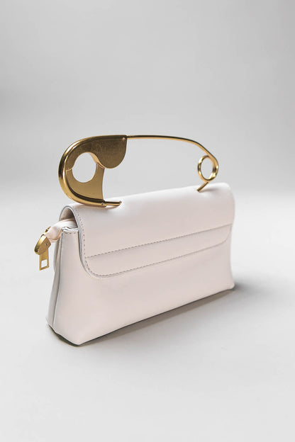Sac à épingles avec bandoulière - Blanc