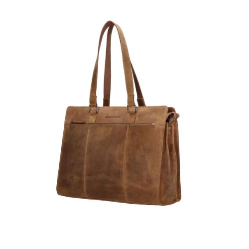 Sac en cuir pour homme 15 pouces - Mallette avec grand espace de rangement