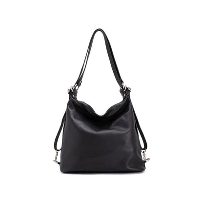 Sac shopper pour femmes en cuir - portable en tant que sac à bandoulière ou sac à dos