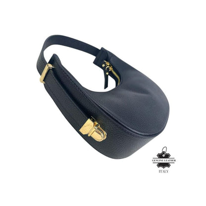 Sac à main demi-lune en cuir pour femmes Edel - élégant pour le quotidien et les loisirs