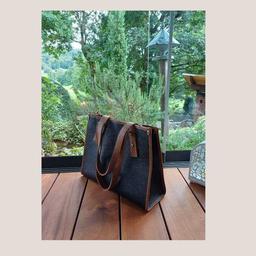 Sac à bandoulière en cuir élégant pour femmes - Set de 2