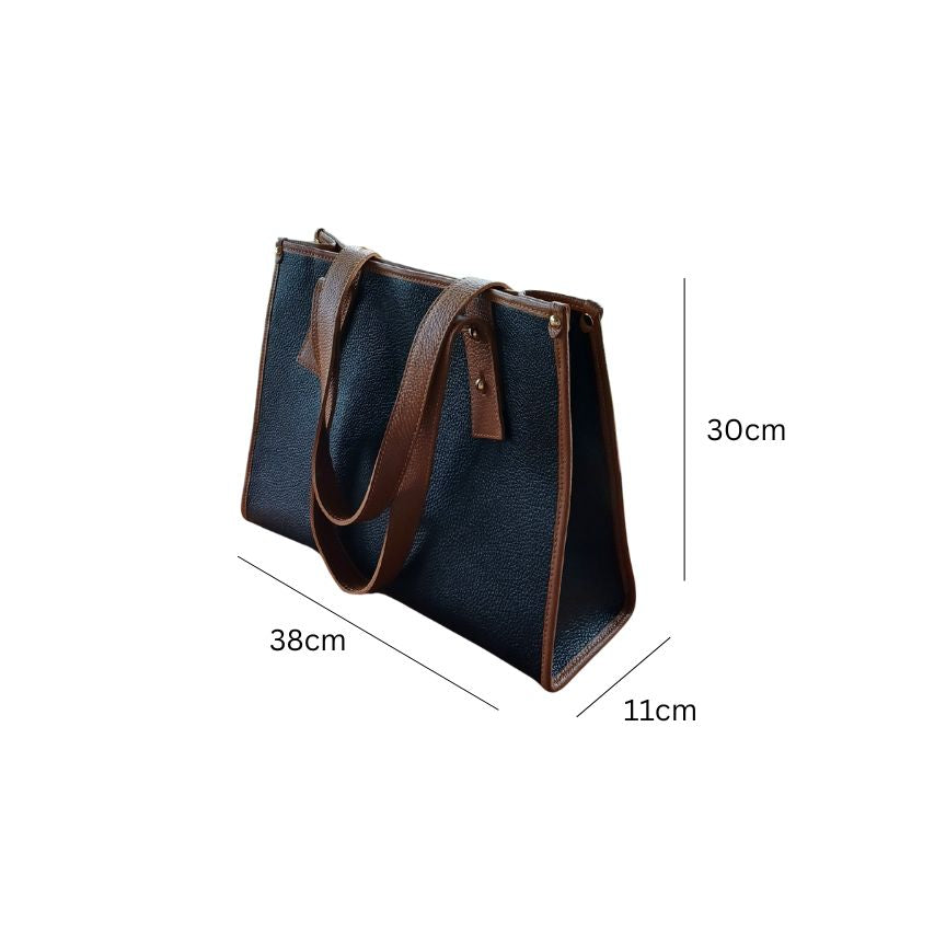 Sac à bandoulière en cuir élégant pour femmes - Set de 2