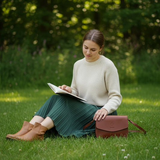 Sac à main en cuir pour femmes, simple et petit, pour des occasions spéciales