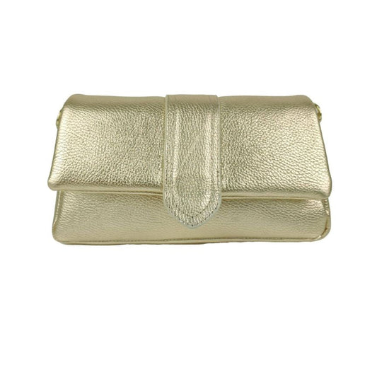 Sac de soirée en cuir glamour avec paillettes