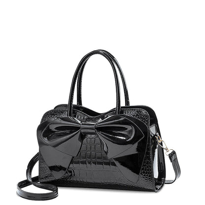 Sac à main tendance pour femmes avec un grand nœud – Look moderne et élégant