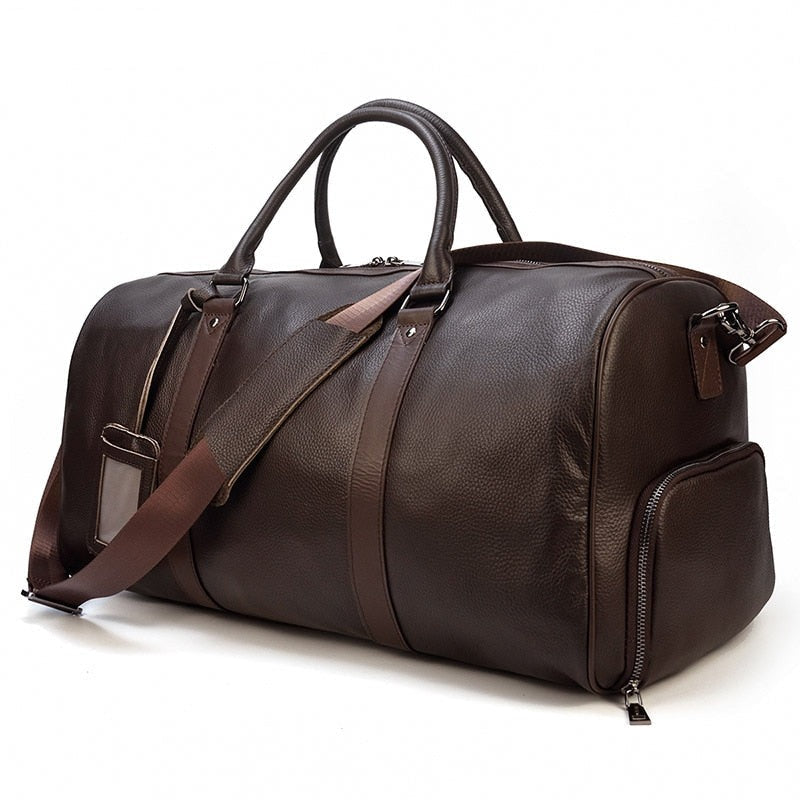 Sac de Voyage Chic Décontracté en Cuir Femme