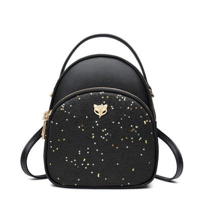 Sac à Dos Petit de Luxe avec Bandoulière pour Femme