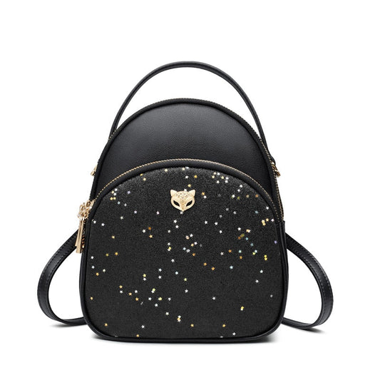 Sac à Dos Petit de Luxe avec Bandoulière pour Femme