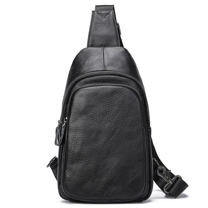 Sacoche de Poitrine en Cuir pour Homme