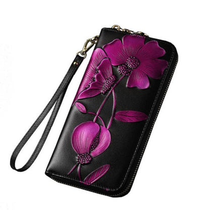 Portefeuille Pochette à Bandoulière de Luxe pour Femme