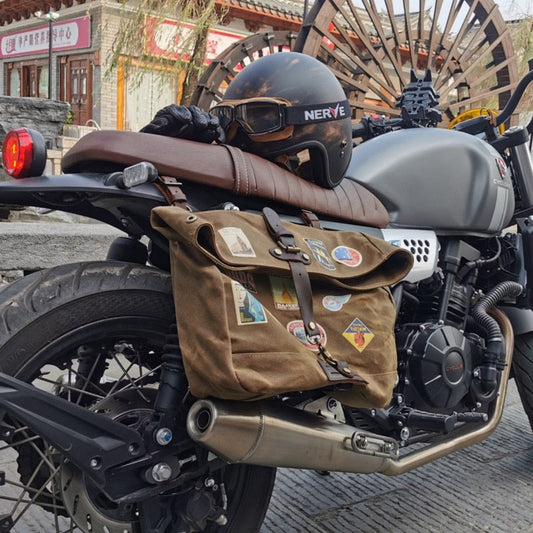 Sac Bandoulière Décontracté en Toile Rétro pour Homme