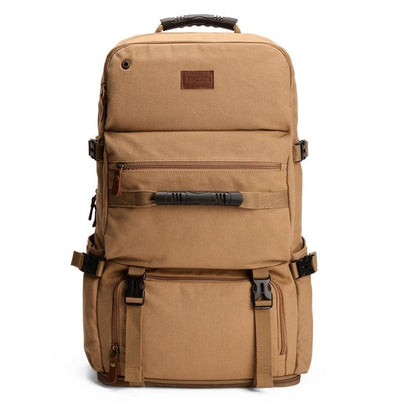 Sac de Voyage et Randonnée Multipoches en Toile Décontracté